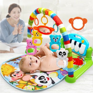 Thảm đàn nhạc piano hình thú ngộ nghĩnh cho bé nằm chơi