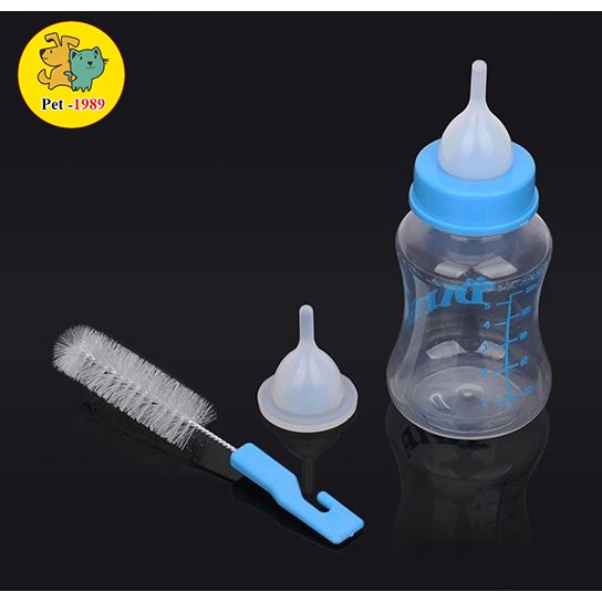 [Mã PET50K giảm Giảm 10% - Tối đa 50K đơn từ 250K] Bình Ti Bình Sữa Chó Mèo Sơ Sinh 60ml – 150ml - Lida Pet Shop