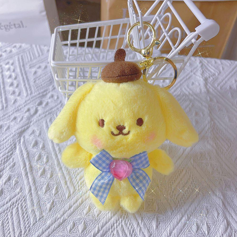 LANFY Móc Khóa Hình Thú Hoạt Hình Kuromi Melody Nhồi Bông Đáng Yêu
