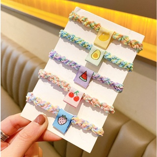 Dây Cột Tóc Họa Tiết Trái Cây