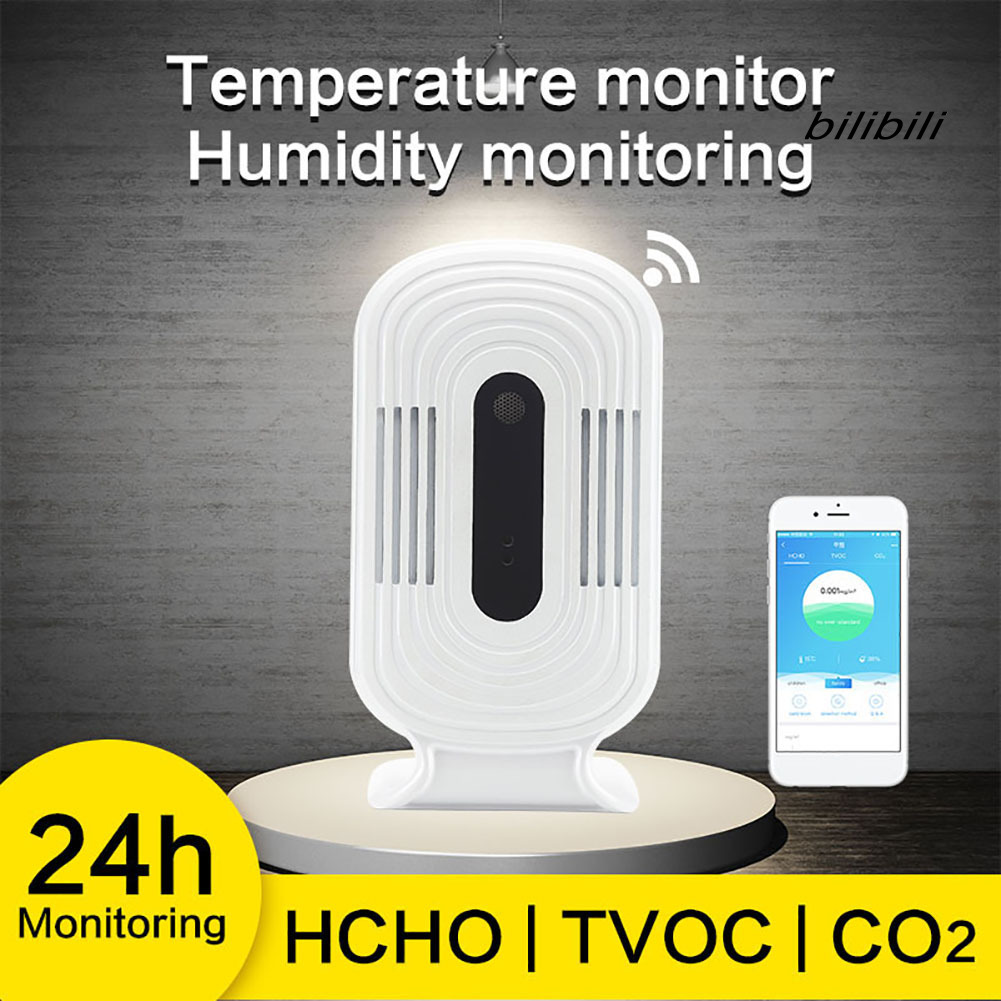 Thiết Bị Kiểm Tra Cảm Biến Không Khí G1Bilibili Smart Wifi Co2 Hycho Tvoc Smog