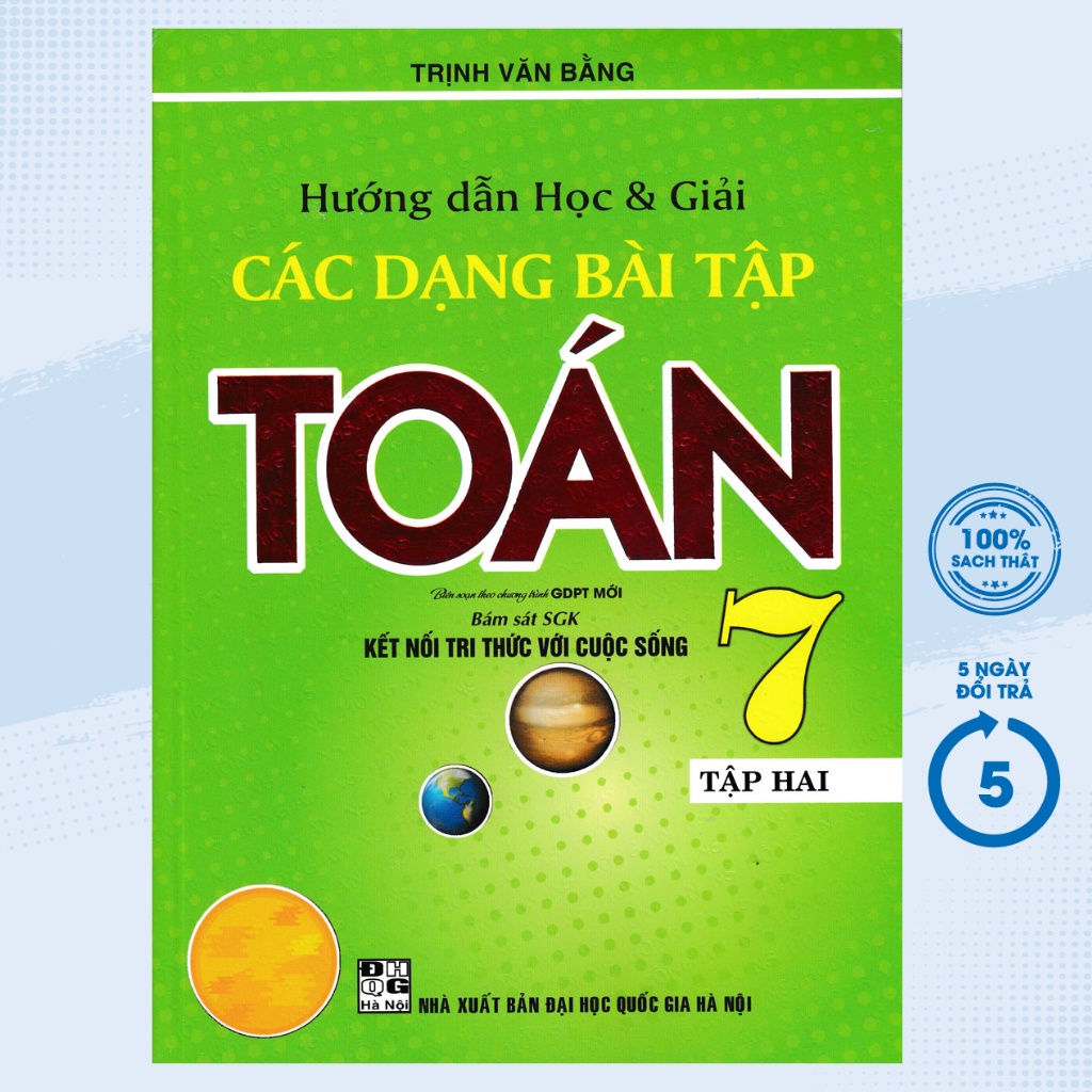 Sách Tham Khảo - Hướng Dẫn Học &amp; Giải Các Dạng Bài Tập Toán 7 - Tập 2 (Bám Sát SGK Kết Nối Tri Thức Với Cuộc Sống) - HA