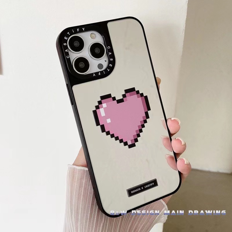 Ốp Điện Thoại Acrylic Cứng Tráng Gương Hình Hoa Cho iPhone 13 12 11 Pro MAX IX XS MAX XR i7 i8 Plus