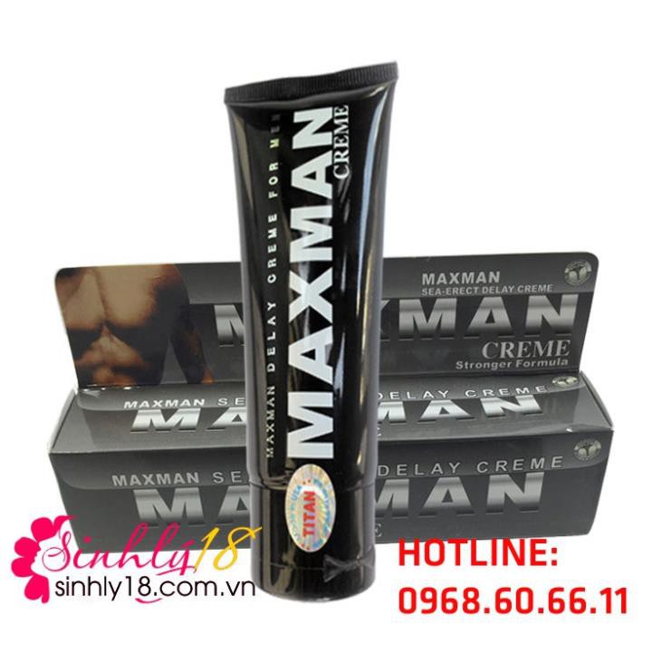 Gel MAXMAN -Tăng kích thước và kéo dài thời gian