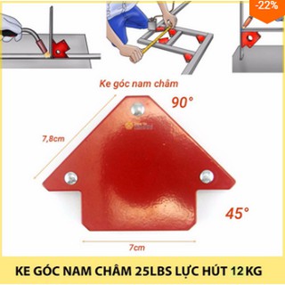 KE GÓC NAM CHÂM 50LBS LỰC HÚT 12KG