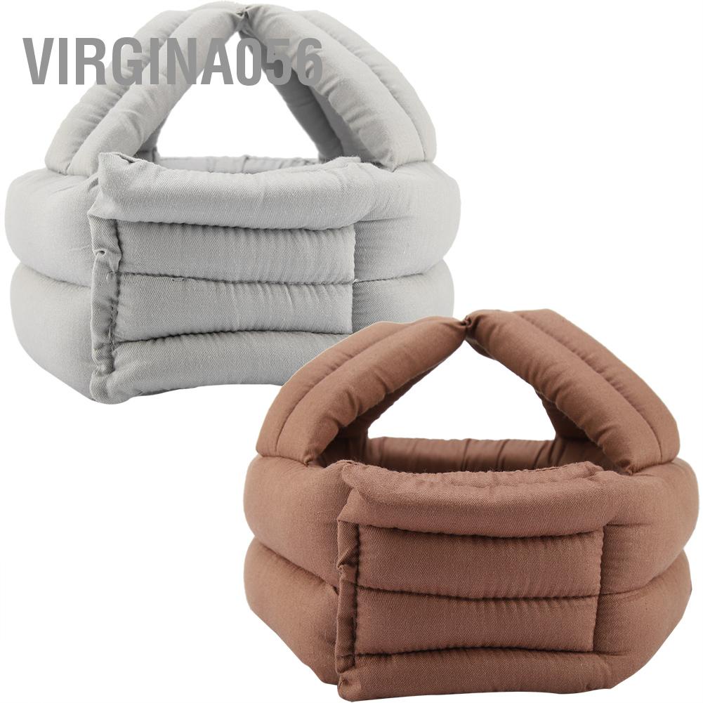 Có thể bán buôn Protective Hat Elder Head Cap Safety Helmet Old Man Anti Collision Fall prevention with Lace Virgina056 Hàng giao ngay