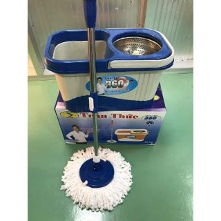 Bộ lau nhà lồng inox 360 độ Trần Thức