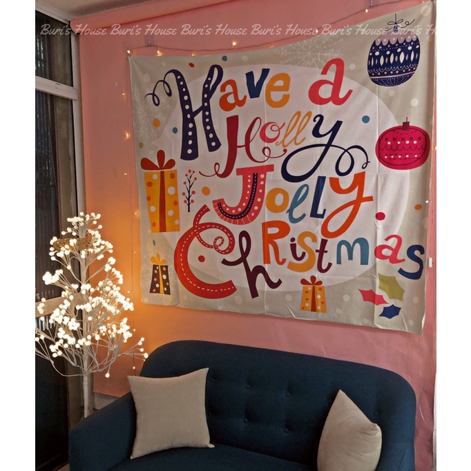 Tranh vải canva Xmas mẫu mới