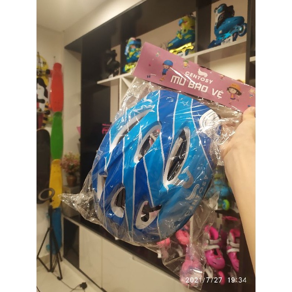 Mũ bảo hộ patin, xe đạp Centosy siêu nhẹ chất lượng cao cho trẻ em