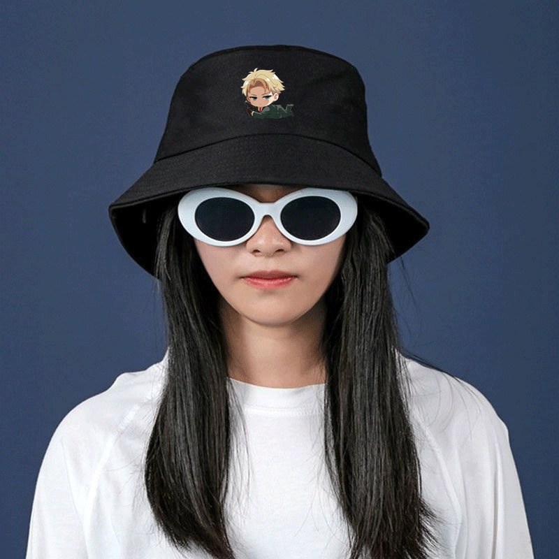 Mũ bucket in hình SPY x Family ver nằm gia đình điệp viên anime chibi tiện lợi thời trang quà tặng idol cpop