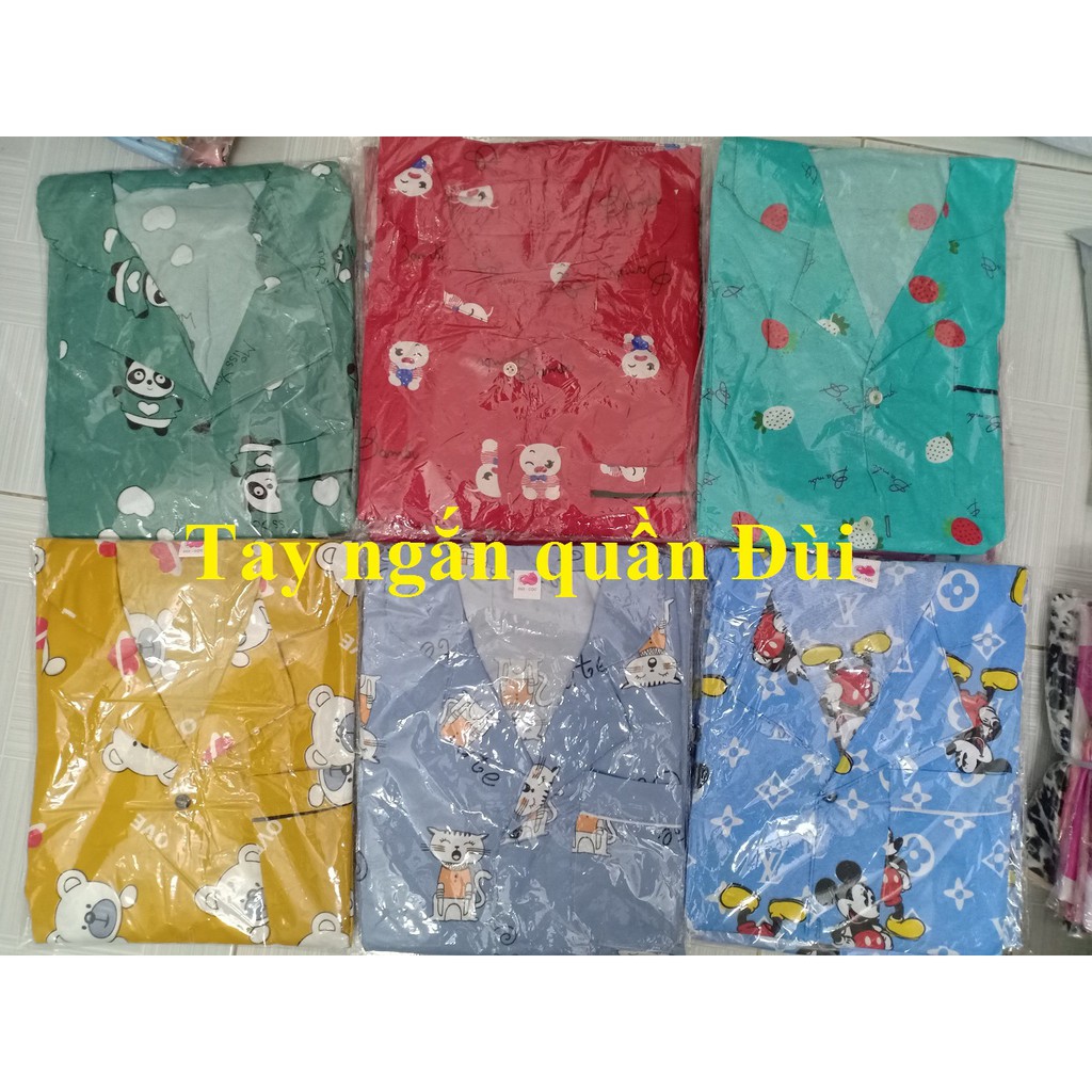 (Siêu phẩm) Đồ bộ Pijama - Đồ bộ mặc nhà vải Kate Thái cao cấp hàng loại 1 mềm mại Giá Sỉ