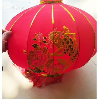 Đèn lồng đỏ trang trí ngàyTết / Đèn lồng đỏ size 60cm, 80cm
