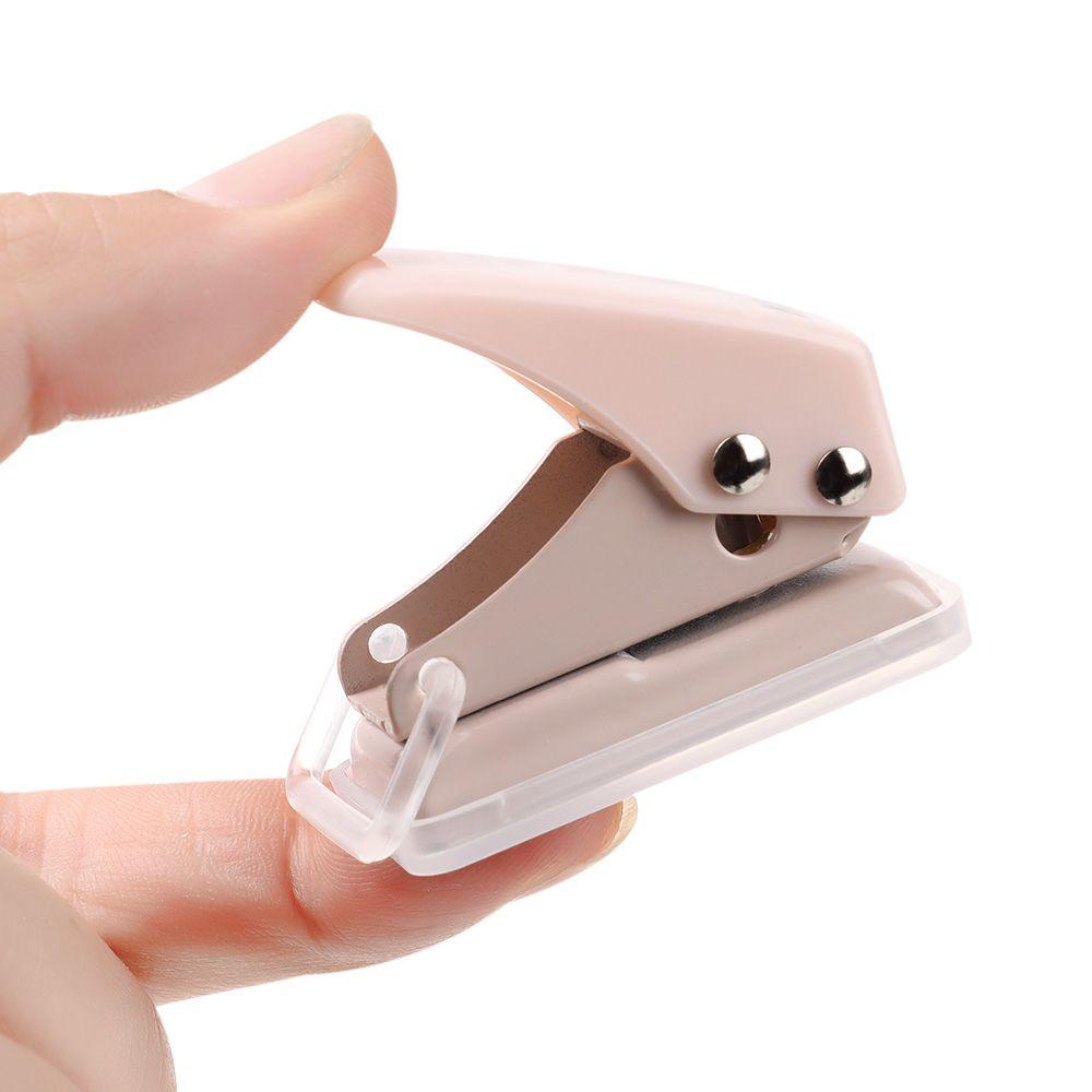 UUMIR Dụng Cụ Bấm Lỗ Đơn Hình Tròn Mini Tiện Dụng