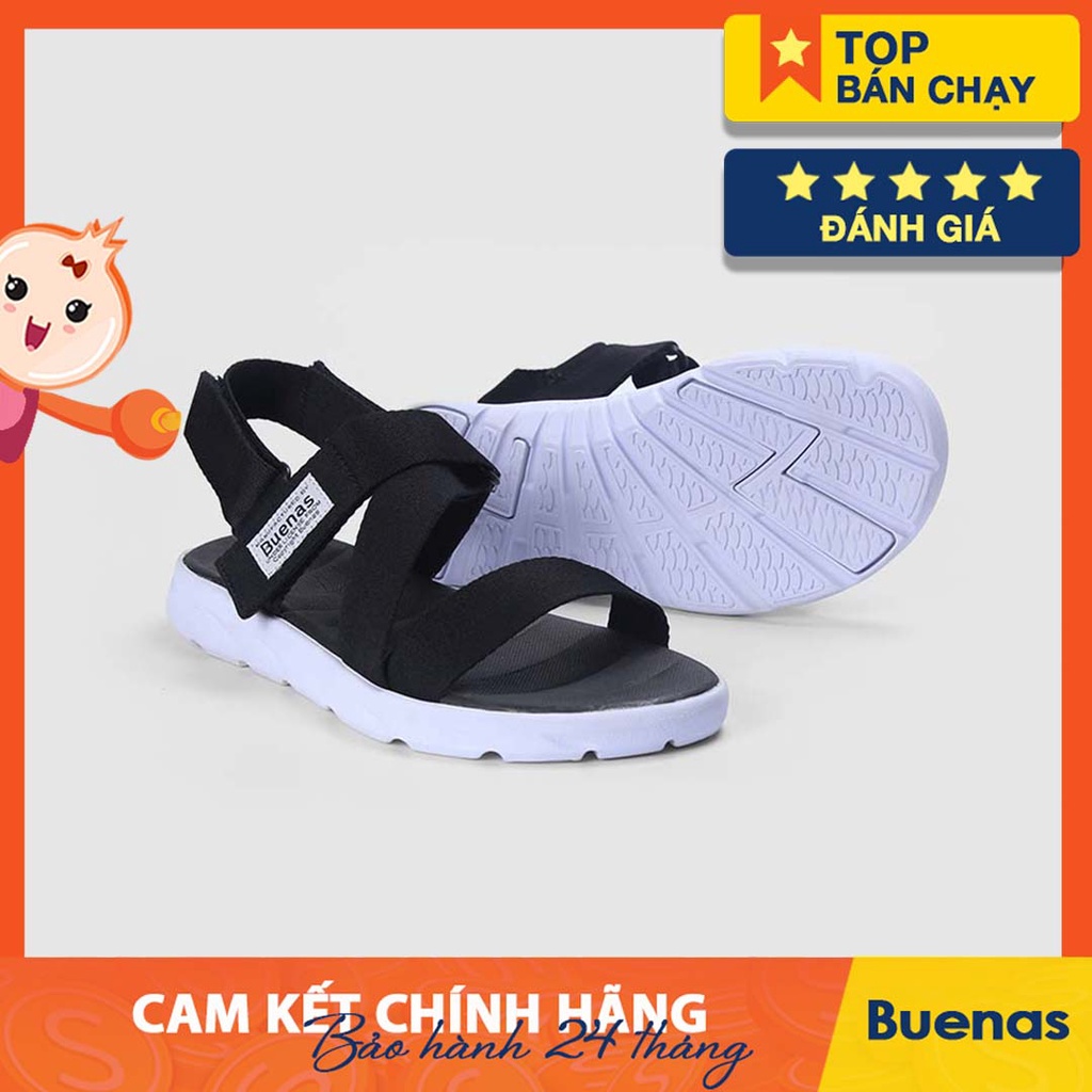 Giày Sandal Nam Nữ S7 - Buenas,  Sandal Nam nữ Đi Học [Chính Hãng-Ảnh thật-Full size 36-43]