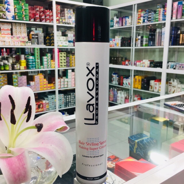 ( LaVox ) Combo 24 chai keo Xịt tóc 420ml