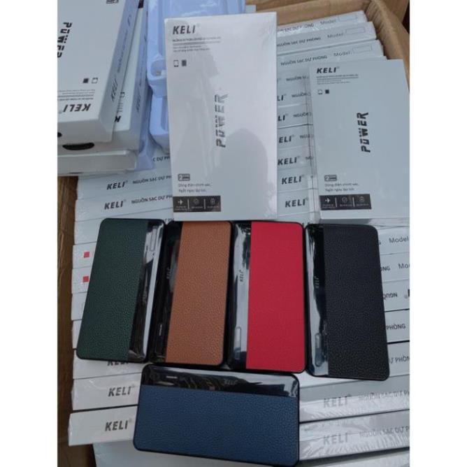 Sạc dự phòng Keli dung lượng chuẩn 10000mah, sạc nhanh, không nóng, dùng được nhiều dòng máy khác nhau | BigBuy360 - bigbuy360.vn