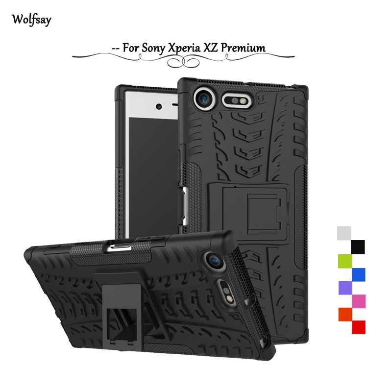 Ốp lưng nhựa cứng Cao Su Cứng Chống Sốc Cho Sony Xperia XZ Premium