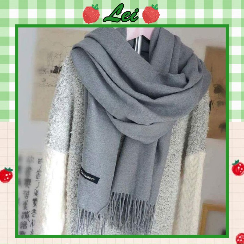 Khăn len quàng cổ Cashmere UNISEX thời trang đông xuân phong cách Hàn Quốc 40 mẫu (1-20)