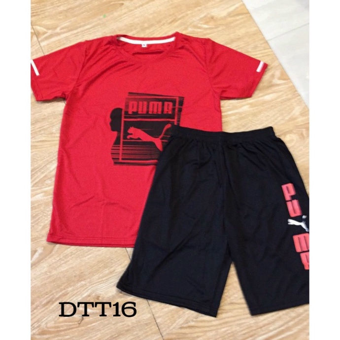 Đồ bộ thể thao Sale Bỏ Mẫu Đồ Thể Thao DTT16 Nam Mùa Hè Chất Thun Lạnh Đa Dạng, Trẻ Trung