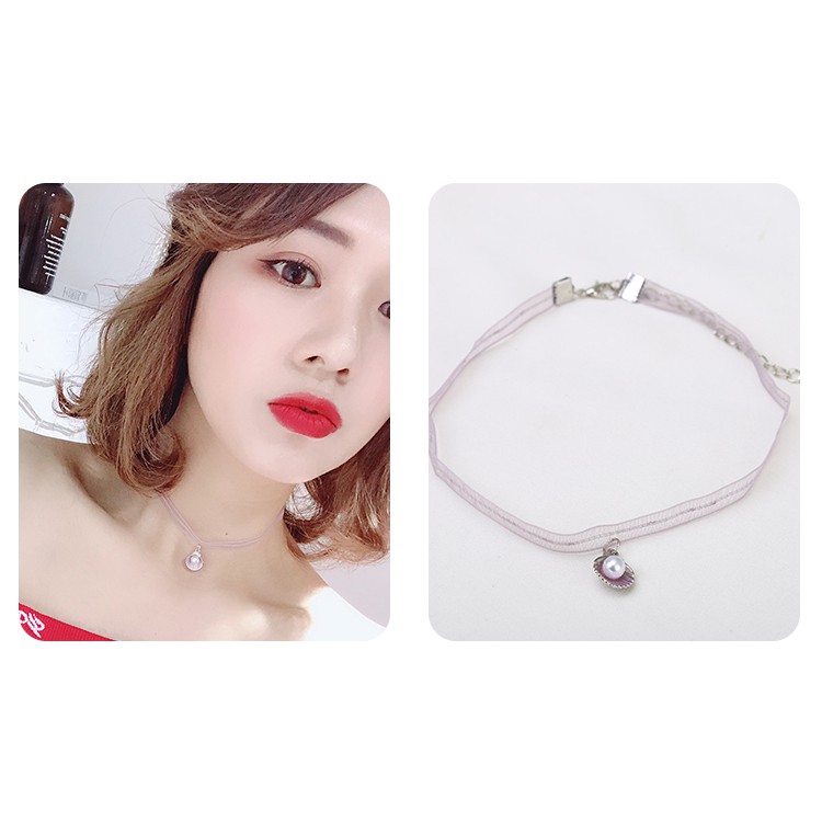 [GIÁ TỐT] Bộ Sưu Tập Choker Mặt Treo