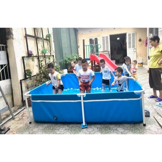 Bể bơi bạt pvc nhập khẩu 1.5mx1.5mx46cm