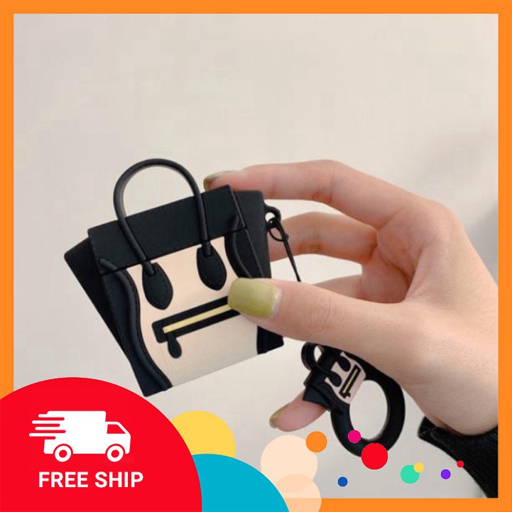 case airpods ốp airpods 👑FREESHIP👑 Vỏ Ốp Bảo Vệ Tai Nghe airpods Silicone Túi xách Thời Trang | BigBuy360 - bigbuy360.vn