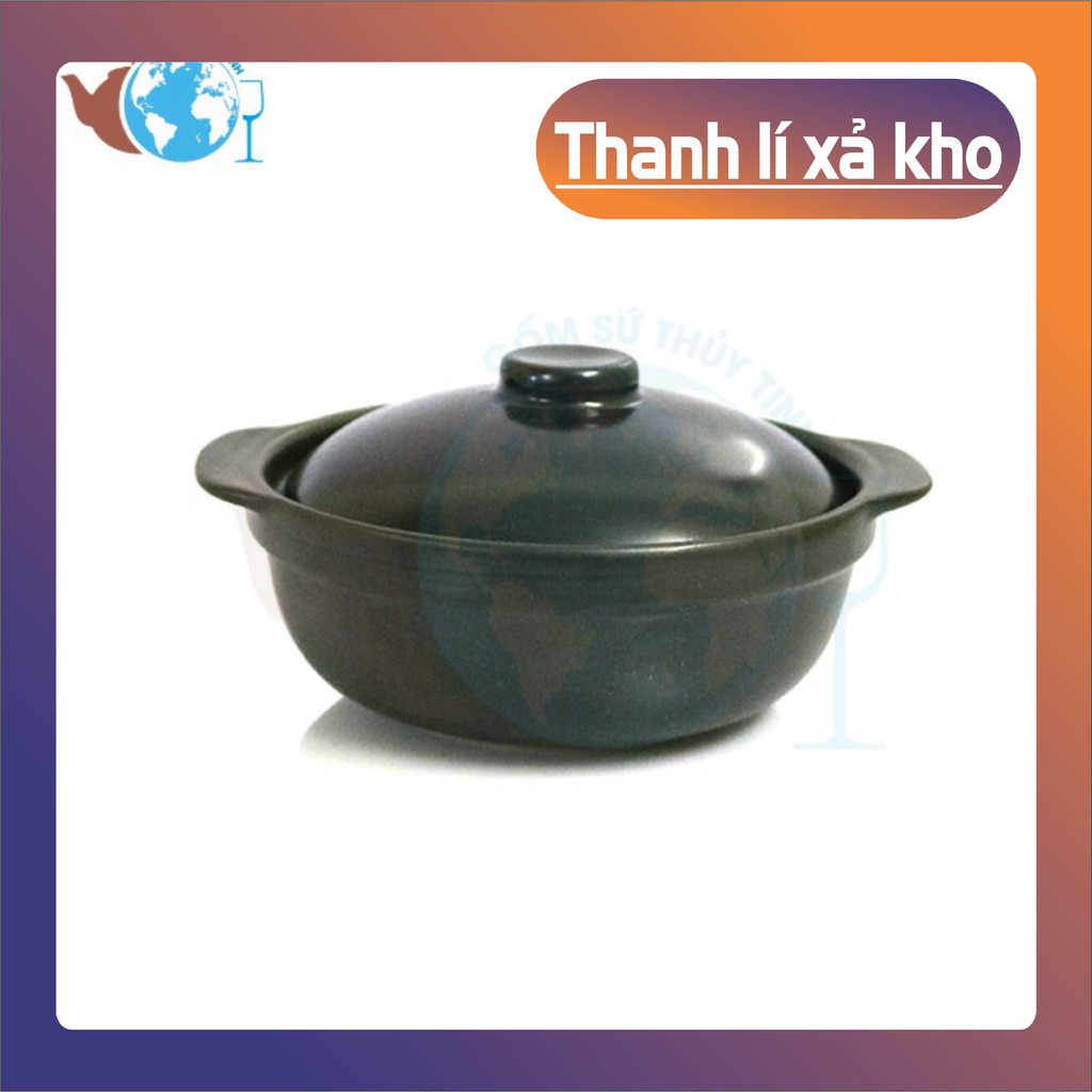 Nồi đất 𝑭𝑹𝑬𝑬𝑺𝑯𝑰𝑷 Nồi đất sứ tráng men kho cá, thịt nhiều kích cỡ