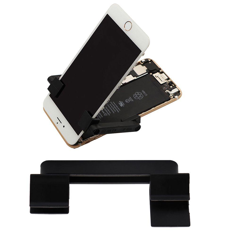 MALCOLM Giá Đỡ Màn Hình LCD Bằng Nhựa Màu Đen Có Thể Điều Chỉnh