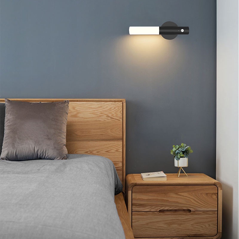 Đèn LED 2 Màu Trong 1 Cảm Biến Chuyển Động Kèm Sạc USB Tiện Dụng Cho Nhà Bếp