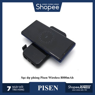 Sạc dự phòng PISEN Wireless 8000mAh