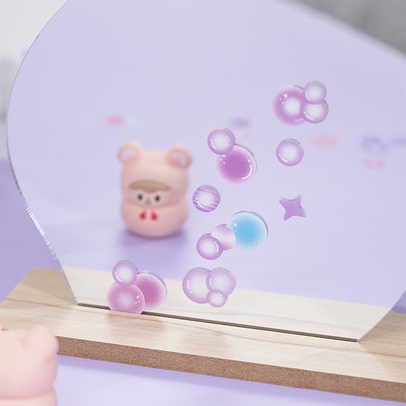 Bộ 50 Miếng Dán Trang Trí Sổ Tay Họa Tiết Hoạt Hình Dễ Thương