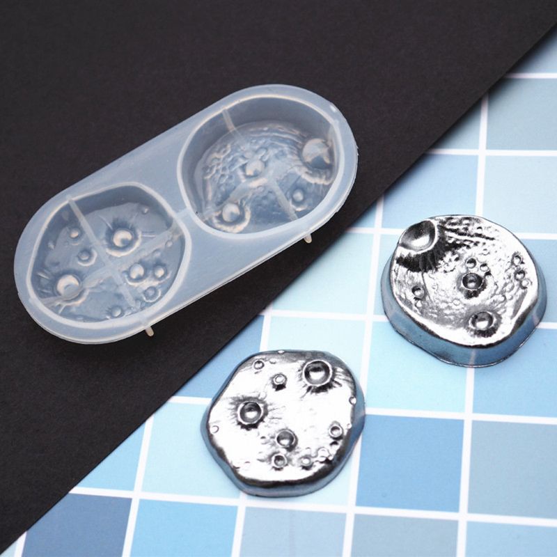 Khuôn Làm Trang Sức Bằng Resin Epoxy Hình Tròn / Hành Tinh / Mặt Trăng Độc Đáo