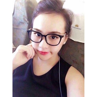 Mắt kính gọng giả cận,thay tròng cận unisex 8046