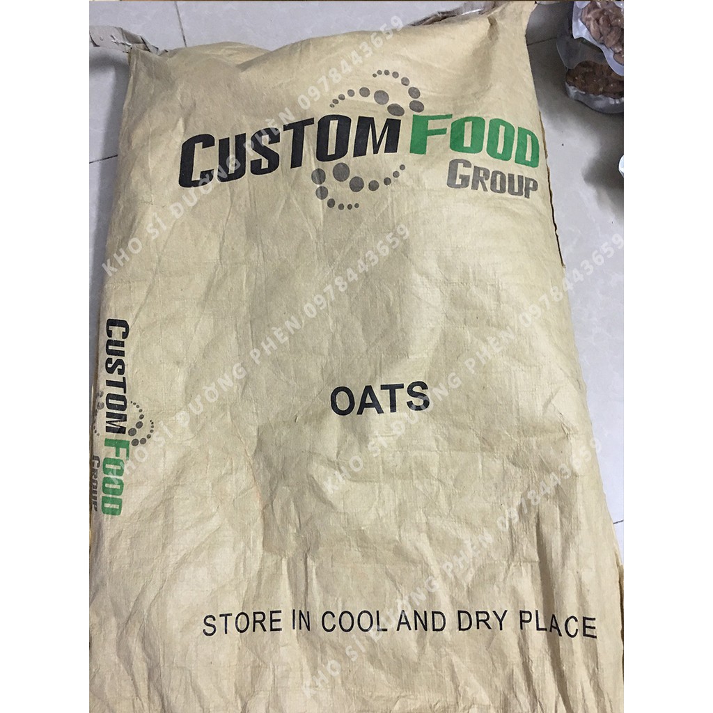 Hạt Yến Mạch Úc (cán dẹt, nguyên cám) 500gr