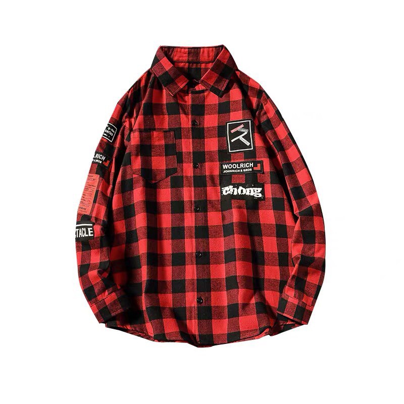 Áo Khoác Sơmi Unisex "WOOLRICH" | BigBuy360 - bigbuy360.vn