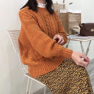 Áo len vặn thừng