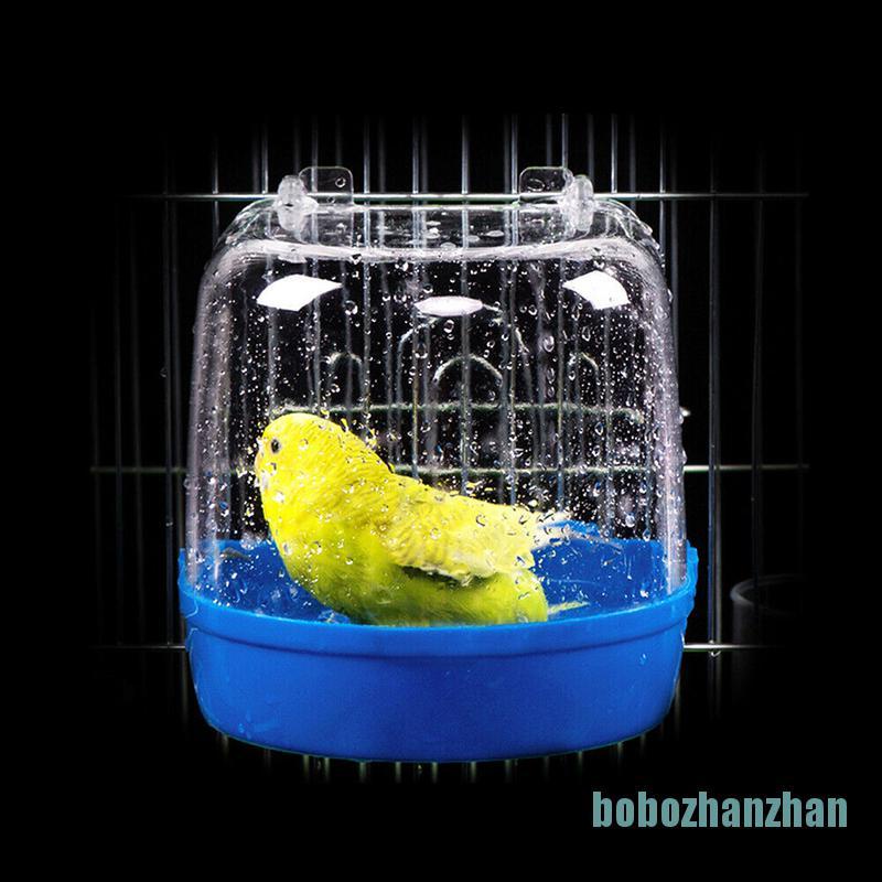 Bồn Tắm Bằng Nhựa Treo Lồng Chim Vẹt Dễ Thương