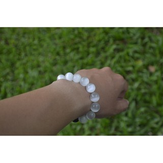 Vòng tay đá mắt mèo nam 12li
