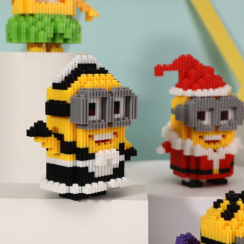 Bộ mô hình lego hoạt hình Minions tự lắp ráp