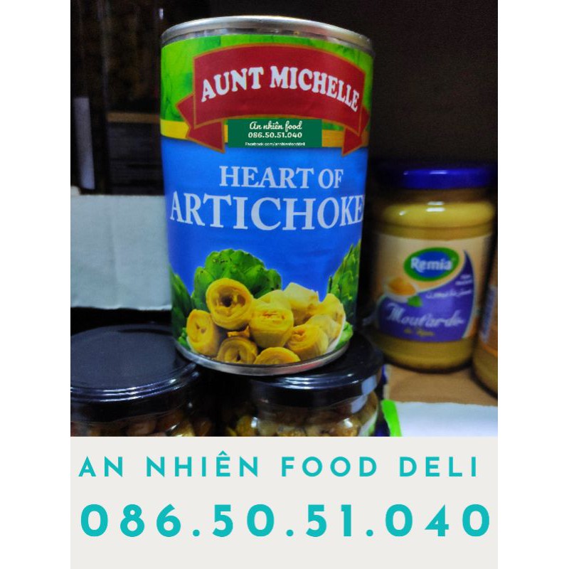 Nhụy Hoa Artiso Artichokes Heart Of hiệu Aunt Michelle 400 GM