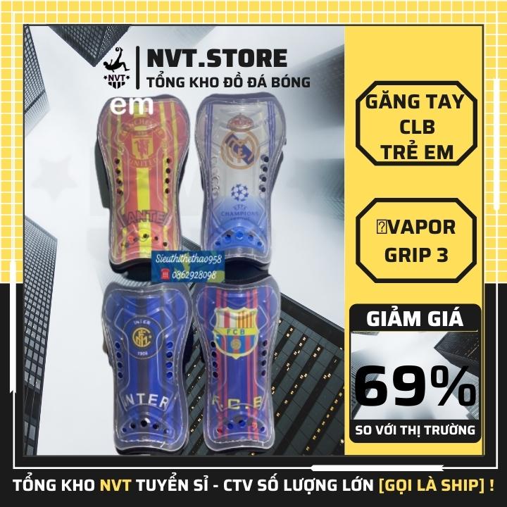 Nẹp ống đồng hỗ trợ thi đấu dành cho trẻ em, nẹp bóng đá hỗ trợ ống đồng có in logo các clb châu âu - NVT.store.vn