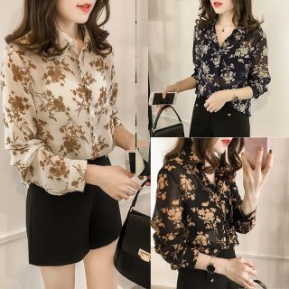 [ XẢ KHO ] Áo Voan Hoa - Giao Ngẫu Nhiên