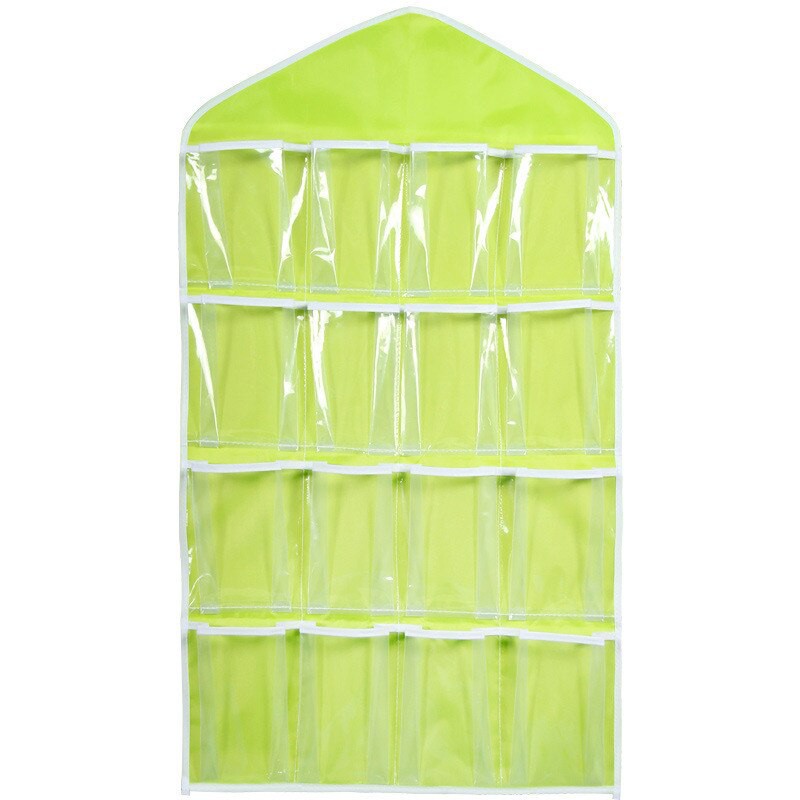 Túi Treo Đồ Lót, Túi Treo Tất 16 Ô, Chất Liệu Polyester và Nhựa PE, Giúp Tiết Kiệm Không Gian Tiện Dụng - MTDDT