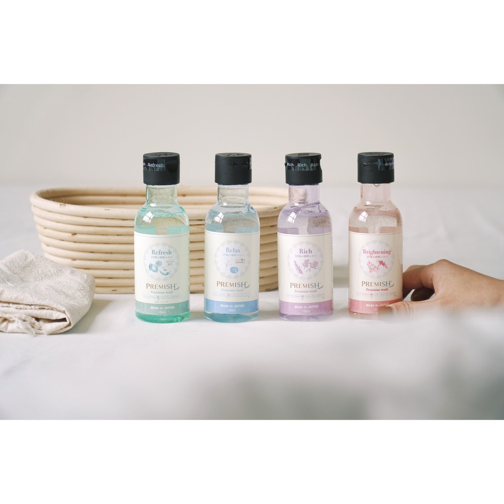 Dung dịch vệ sinh phụ nữ PREMISH FEMININE WASH RELAX 150ml