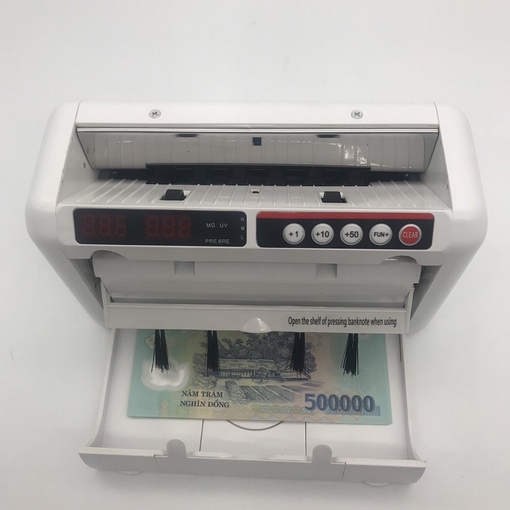 Máy Đếm Tiền Mini Nhỏ Gọn Dùng Pin AU-1000UK