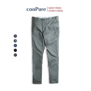 Quần kaki ống đứng cooPure, chất vải kaki thun truyền thống, bảng màu đa dạng, lịch thiệp QKCP022
