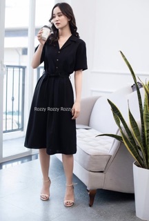 🌻🌿 Váy sơ mi cổ vest Lacy