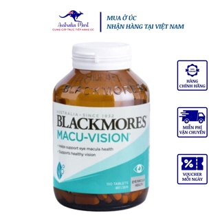 Viên uống Macu Vision Blackmores 150 viên và 125 viên- bổ mắt tăng cường thị lực