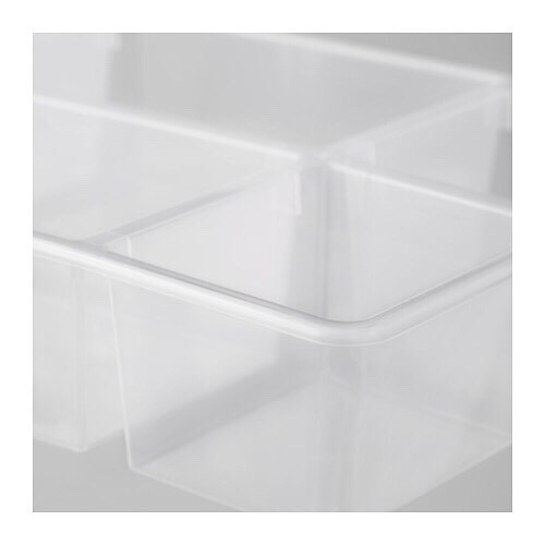 Khay Nhựa Chia Ngăn Ikea Antonius 37 X 24 X 7 Cm | TẠI HÀ NỘI