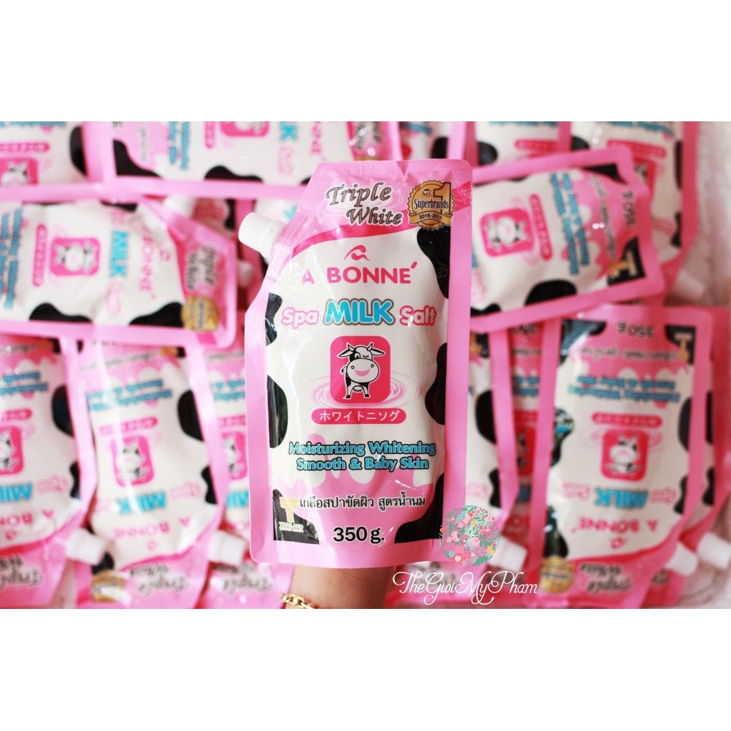 Tẩy Tế Bào Chết Toàn Thân Muối Bò Thái Lan - Túi 350 gram